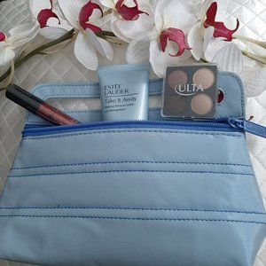 Makeup Bundle in Blue Cosmetic Case